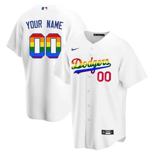 Men's Los Angeles Dodgers Customized White Cool Base Stitched Baseball Jersey,We sell and wholesale Men's Los Angeles Dodgers Customized White Cool Base Stitched Baseball Jersey on line form chian!